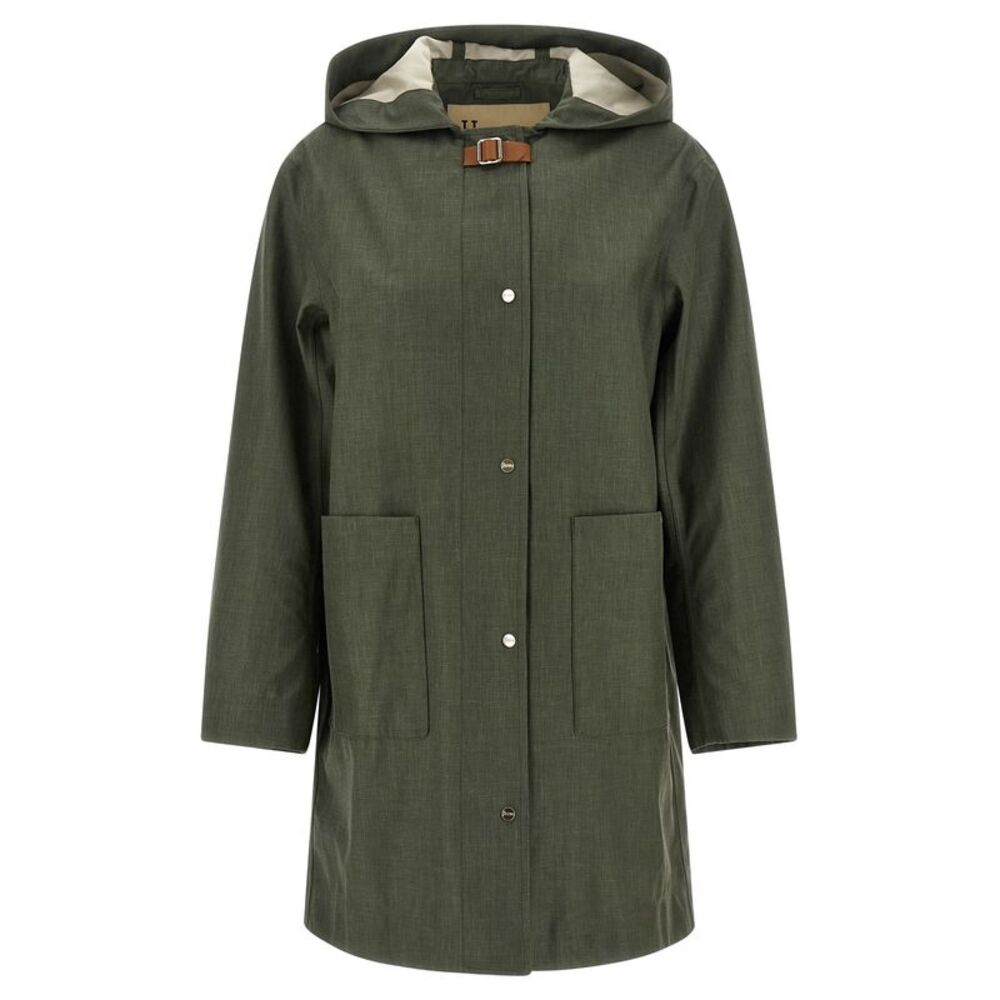 Herno Women Linen Raincoat